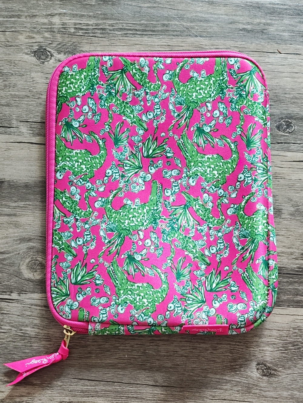 Lilly Pulitzer Alligator Print Tablet Case